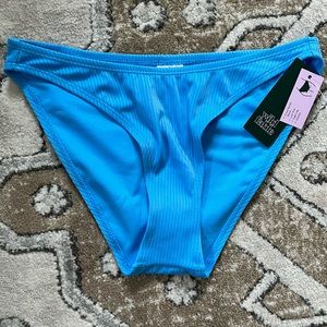 Wild Fable @ Target Blue Cheeky Low Rise Bikini Bottoms
